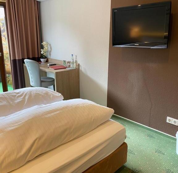 シングルデラックスルーム, Landhotel Traube