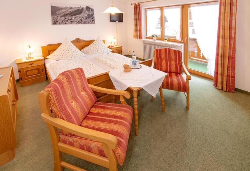 발코니 스탠다드 싱글 룸, Gästehaus Schmid