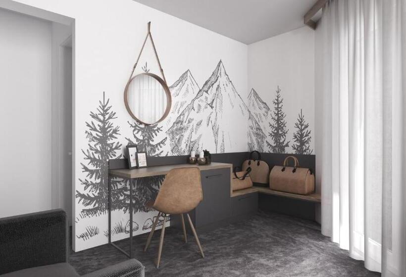 غرفة قياسية مطلة على الجبل, Vila 6ato Hotel & Wellnes