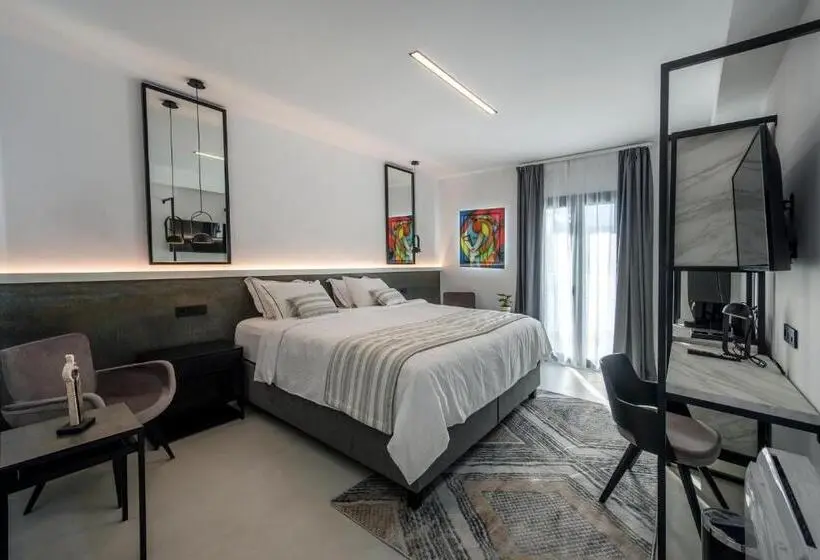 スーペリアールーム, Central Boutique Hotel By Naoussa Hills Adults Only