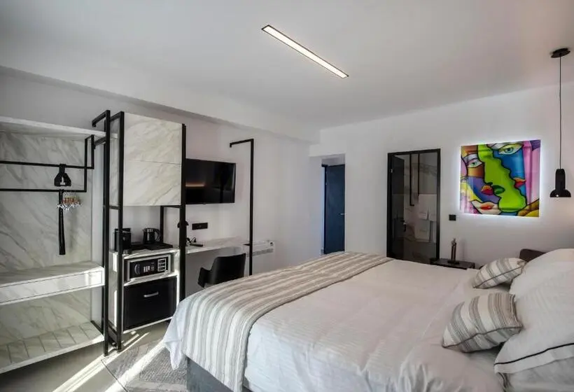 スーペリアールーム, Central Boutique Hotel By Naoussa Hills Adults Only