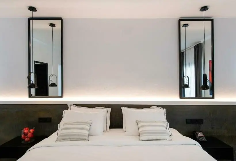 インサイドエコノミールーム, Central Boutique Hotel By Naoussa Hills Adults Only