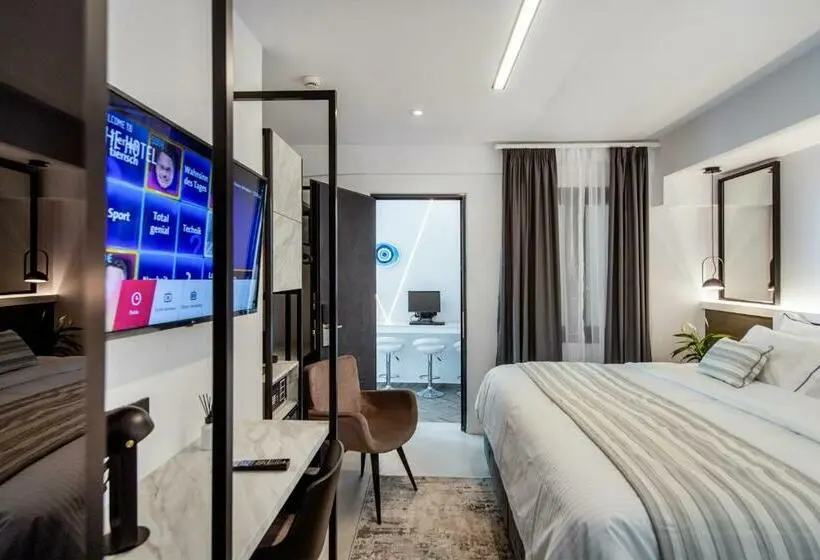 インサイドエコノミールーム, Central Boutique Hotel By Naoussa Hills Adults Only