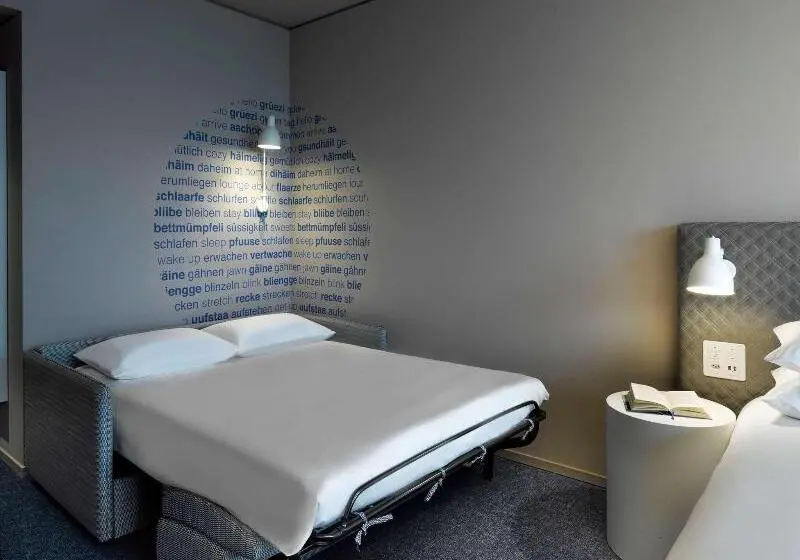 キングサイズベッドのスタンダードルーム, Hyatt Place Zurich Airport The Circle