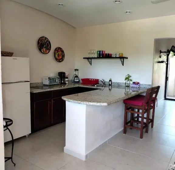 テラス付きスタンダードワンルーム, Cabañas Puerto Morelos