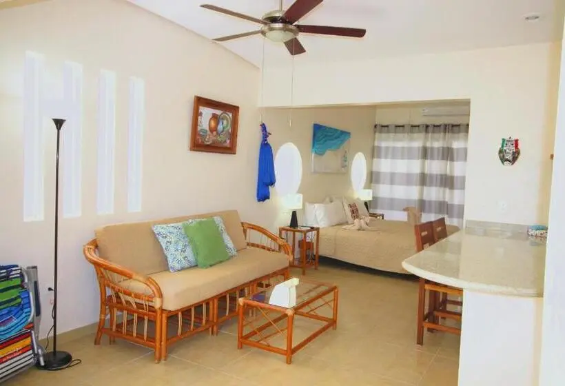 プールビュースタンダードルーム, Cabañas Puerto Morelos