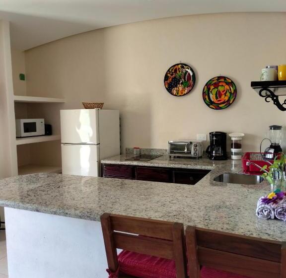 스탠다드 룸 풀장 전망, Cabañas Puerto Morelos