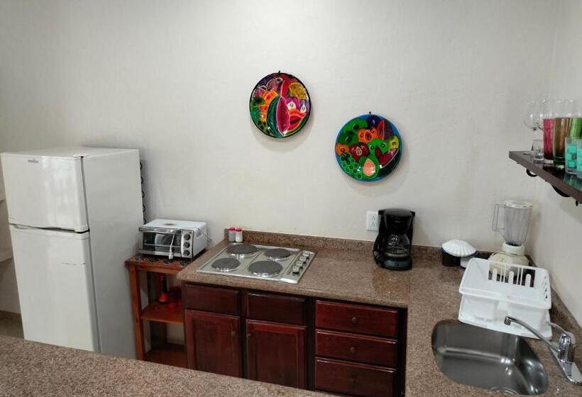 غرفة قياسية مطلّة علي الحديقة, Cabañas Puerto Morelos