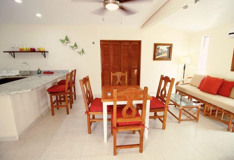 풀장 전망 스위트, Cabañas Puerto Morelos