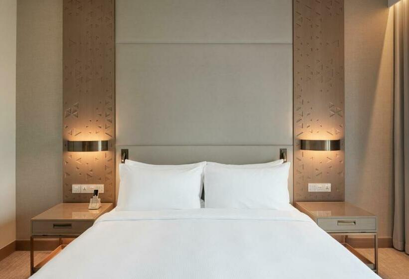 اتاق دلوکس با تخت کینگ و چشمانداز شهر, Palace Beach Resort Fujairah