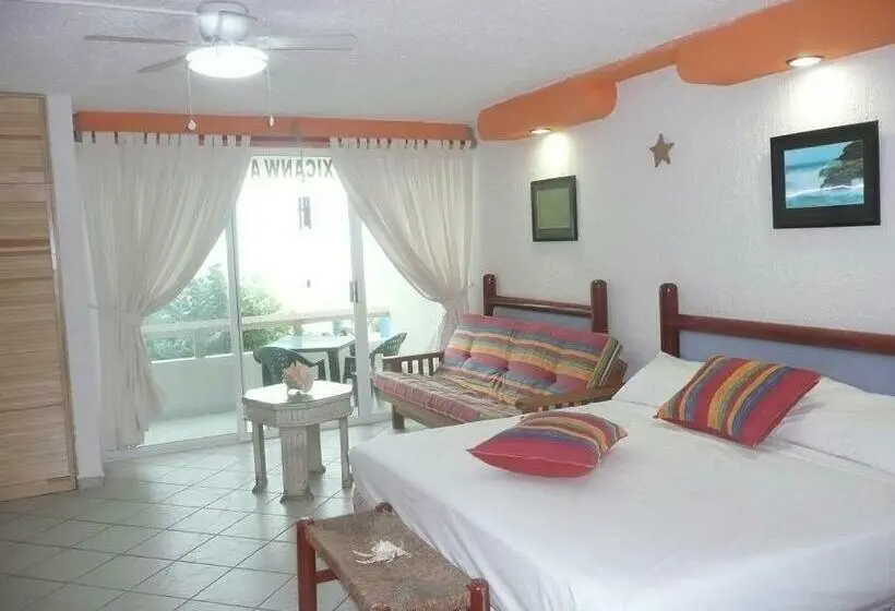 バルコニー付き1ベッドルームアパートメント, Cancun Beach Aparthotel By Solymar