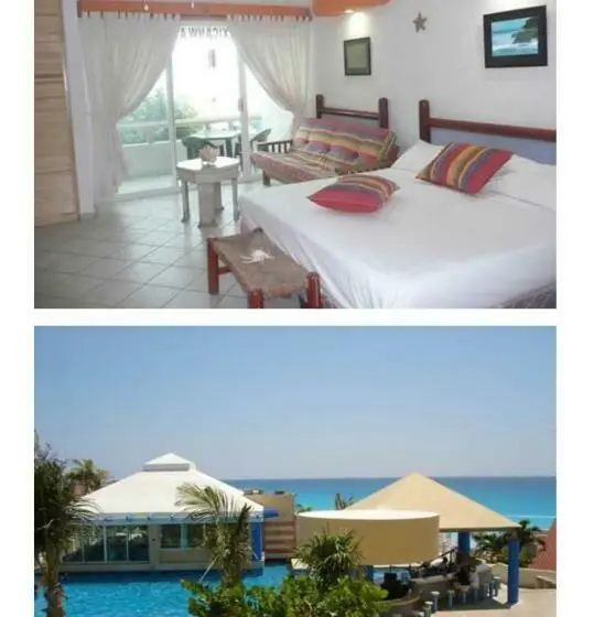 バルコニー付き1ベッドルームアパートメント, Cancun Beach Aparthotel By Solymar