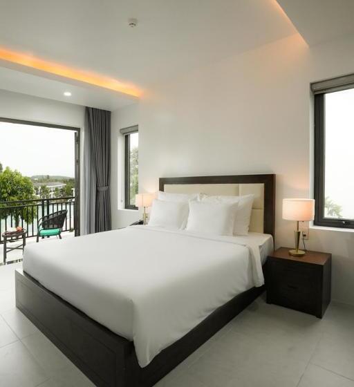 اتاق استاندارد با چشمانداز استخر, Dad Resort Phú Quốc