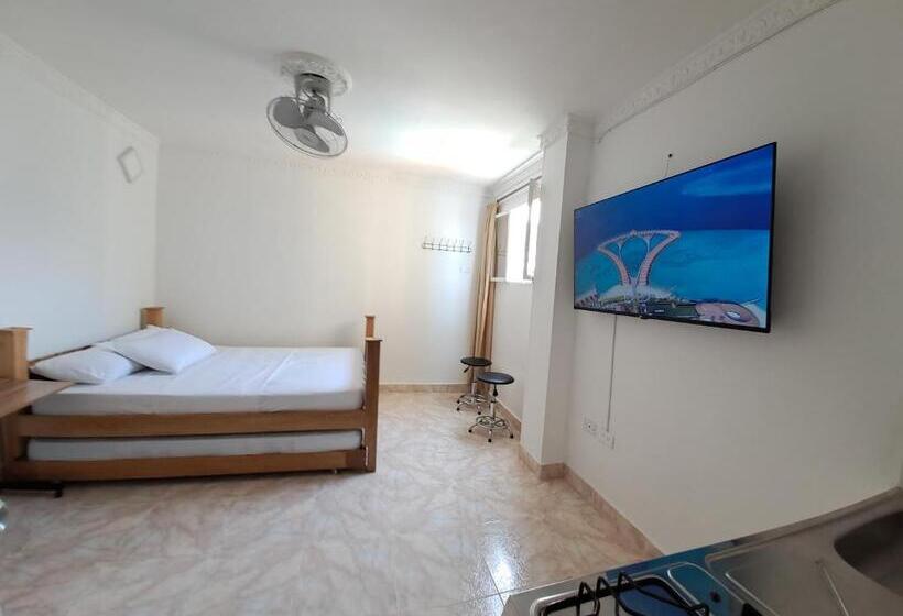 Quarto Economy, Apartaestudios Luna Azul Rodadero