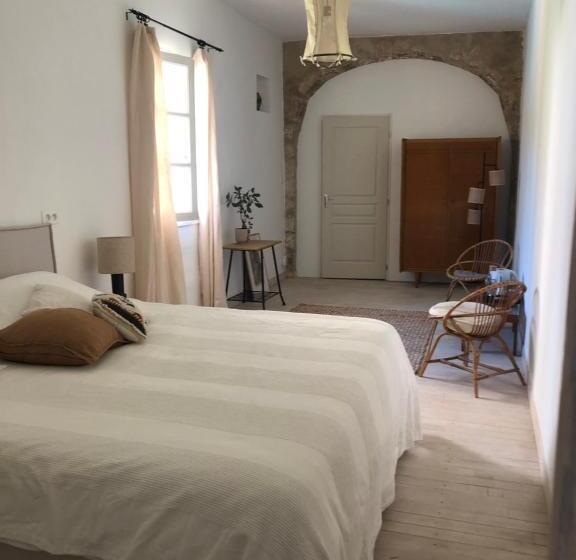 Номер Стандарт Вид на Бассейн, Chambres D Hôtes La Tour D Aspiran