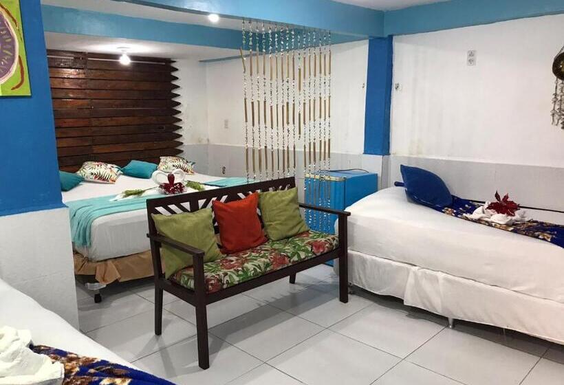 غرفة قياسية رباعية مطلة على الحديقة, Ladeira De Olinda