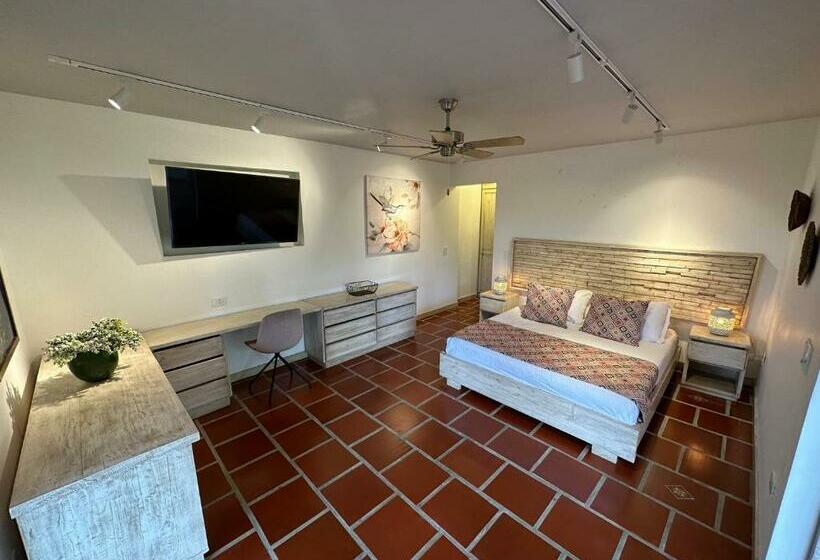 غرفة ديلوكس مزودة بشرفة, El Percal Hacienda