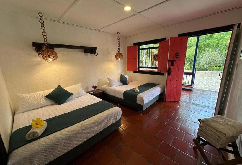 غرفة كلاسيكية رباعية, El Percal Hacienda