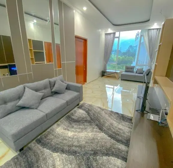 景色の見える一ベッドルームアパートメント, Algara Puncak