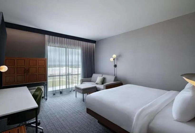 キングサイズベッドのスタンダードルーム, Courtyard By Marriott Austin Dripping Springs
