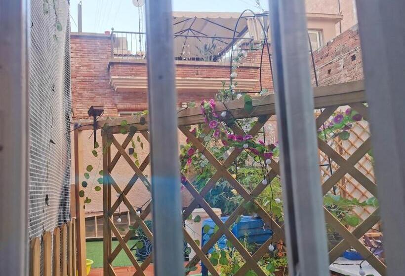 اتاق استاندارد سه تخته با چشم‌انداز باغ, Barcelona Coronahostal