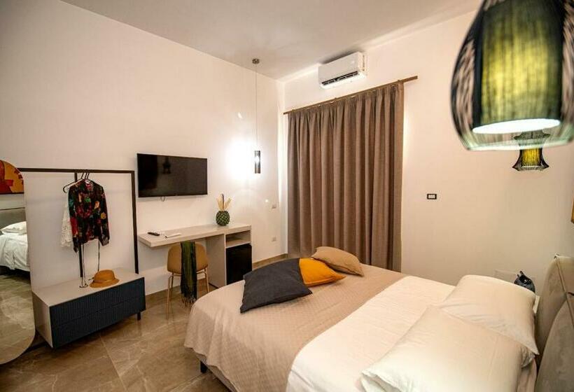 带大床的豪华间, Villa Barone