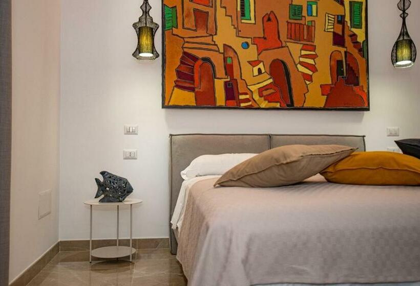 带大床的豪华间, Villa Barone