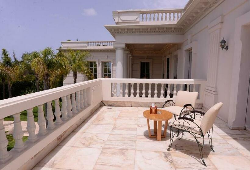 套房带泳池景, The White Palace Rabat