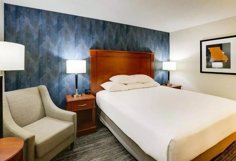 キングサイズベッドのデラックスルーム, Drury Inn & Suites St. Louis St. Peters