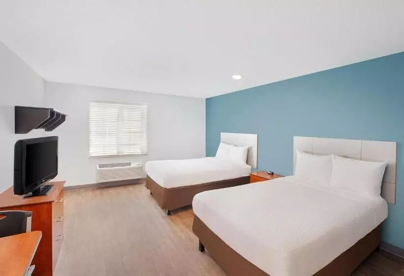 ２ダブルベッドのスタンダードルーム, Extended Stay America Select Suites   Austin   Round Rock