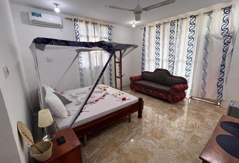 اتاق لوکس با تخت بزرگ, Nungwi Beach Front