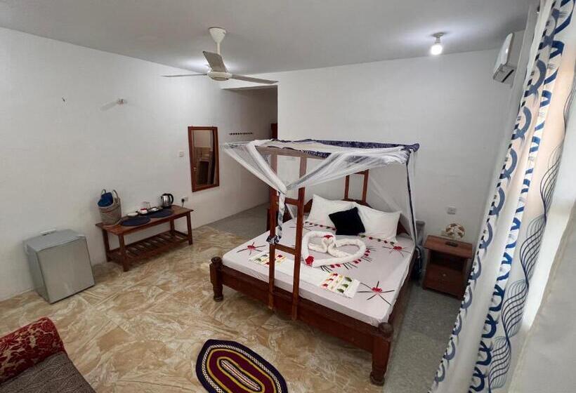 اتاق لوکس با تخت بزرگ, Nungwi Beach Front