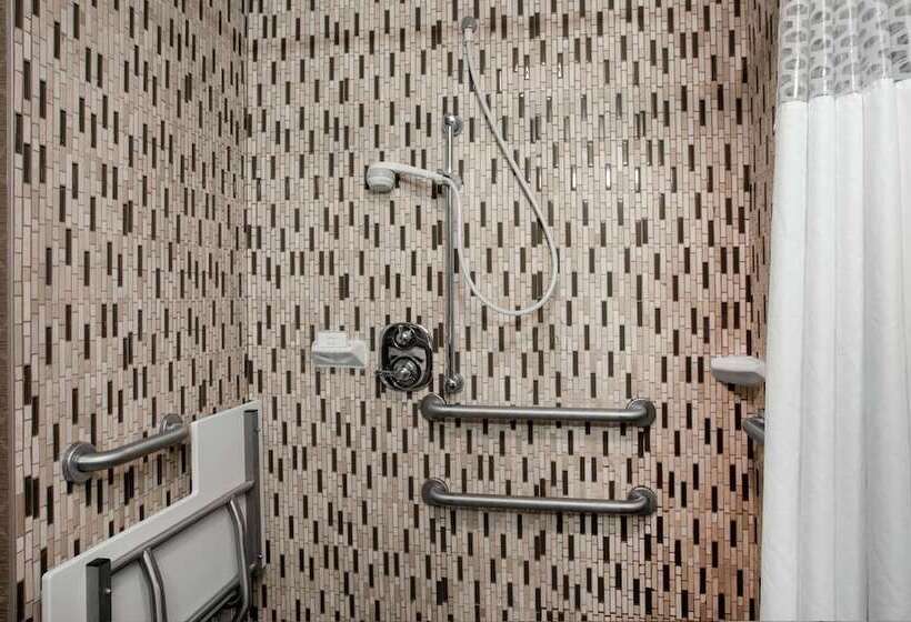 غرفة قياسية سرير كينج لذوى الإحتياجات الخاصة, Hampton Inn Philadelphia/voorhees