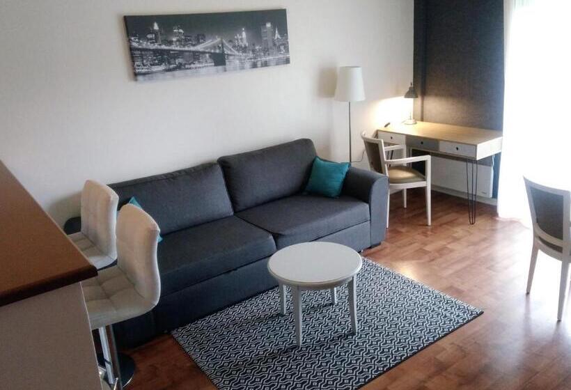 1 베드룸 패밀리 아파트, Residence Carouge Appart