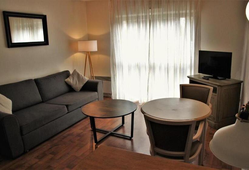 1 베드룸 패밀리 아파트, Residence Carouge Appart