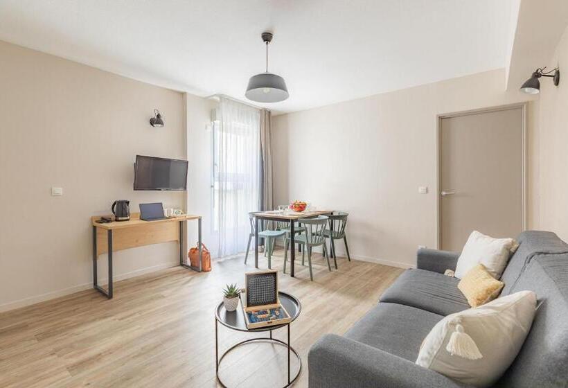 침실 1개 아파트, Appart City Classic Valence