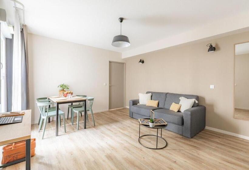 침실 1개 아파트, Appart City Classic Valence