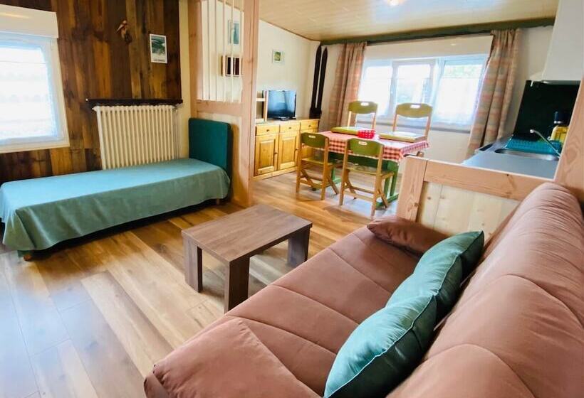 침실 1개 아파트, Chalet Résidence La Combeauté