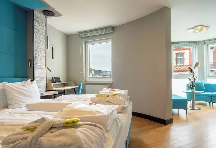 サイドオーシャンビュースタンダードルーム, Das Ahlbeck Hotel & Spa