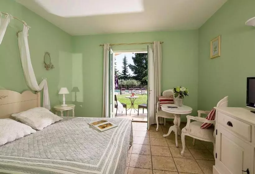 テラス付スーペリアルーム, Restaurant Le Clos De Pradines