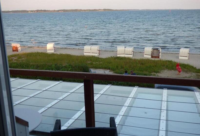 스탠다드 발코니 룸 바다 전망, Lodge Am Meer