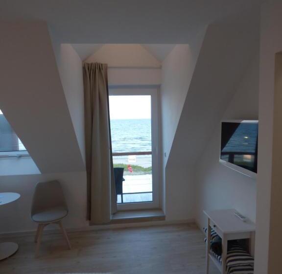 스탠다드 발코니 룸 바다 전망, Lodge Am Meer