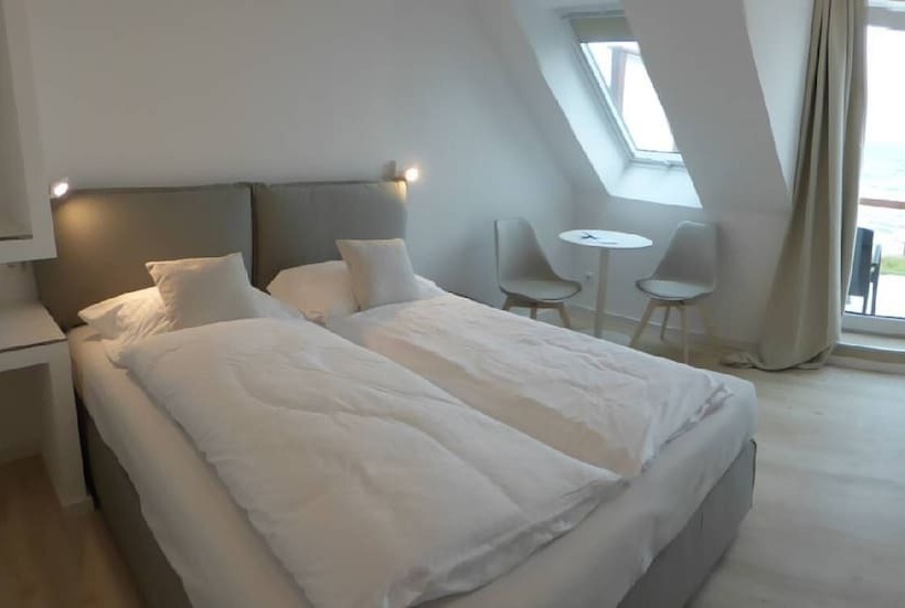 스탠다드 발코니 룸 바다 전망, Lodge Am Meer