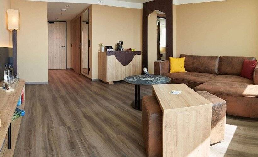 Люкс Семейный 2 Спальни, Ferienhauspark Asgard Im Dampland