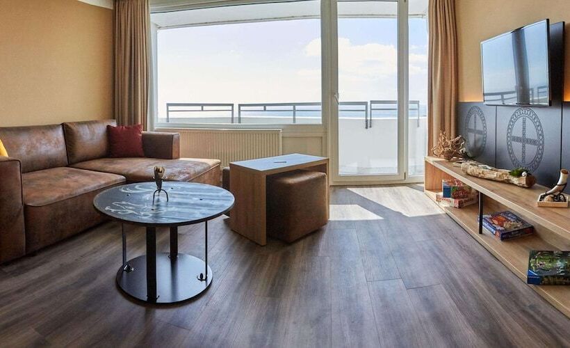 Люкс Семейный 2 Спальни, Ferienhauspark Asgard Im Dampland