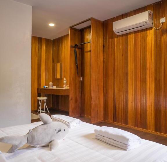 标准房带园景, Timba Garden Free Town And Jetty Transport