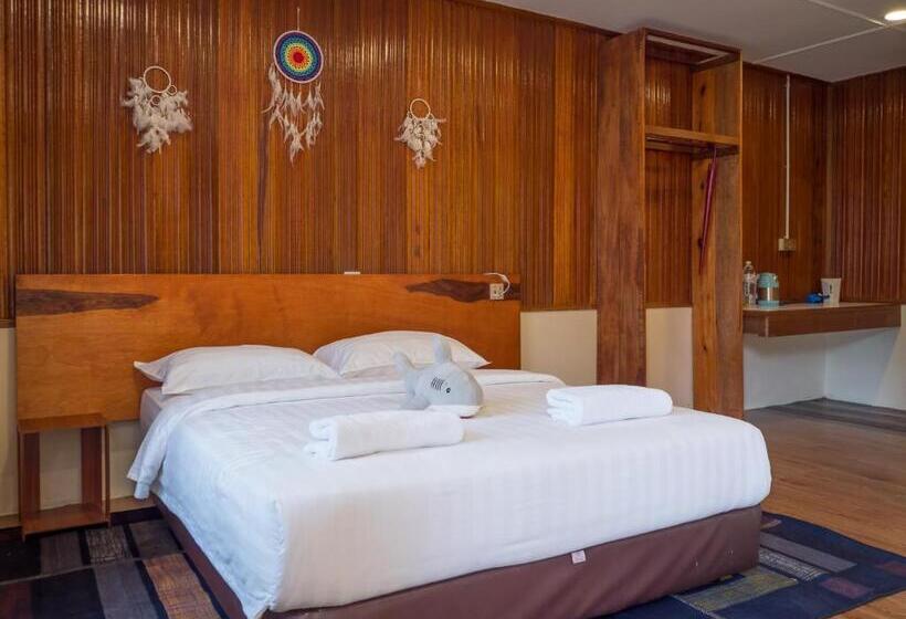 标准房带园景, Timba Garden Free Town And Jetty Transport