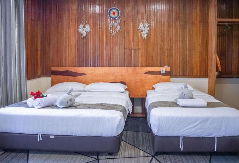 家庭房带园景, Timba Garden Free Town And Jetty Transport