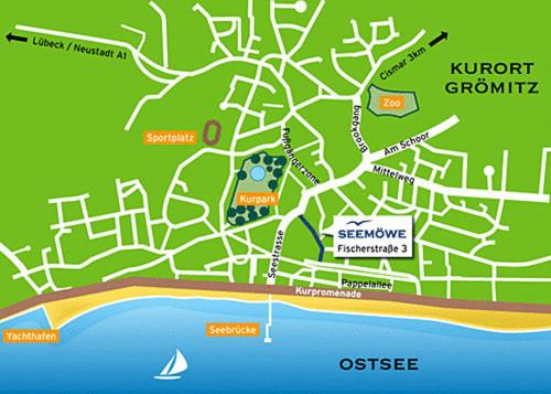 バルコニー付２ベッドルームアパートメント, Seemöwe