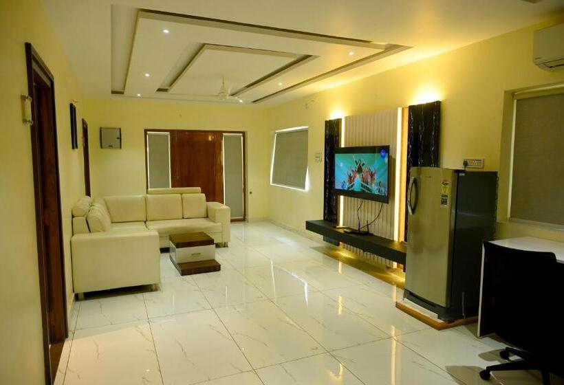带花园景观和一个卧室的别墅, The Butterfly Luxury Serviced Apartments